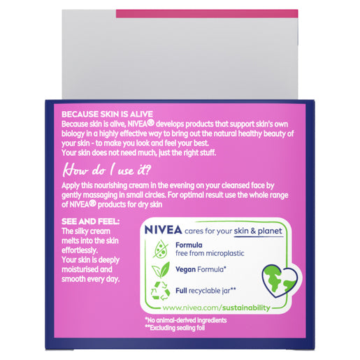 NIVEA Nourishing Night Cream 50mL