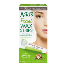Nad's Facial Wax Strips 20 Pack