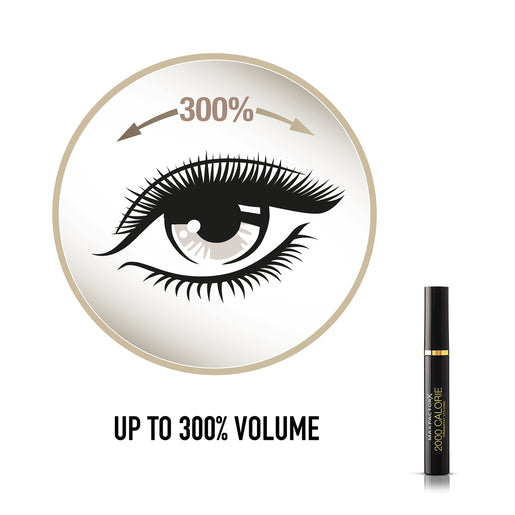 Max Factor 2000 Calorie Dramatic Volume Mascara Black 9mL