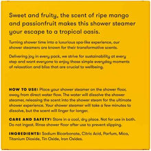 Anihana Shower Steamer Mango Passion 50g