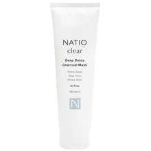 Natio Clear Deep Detox Charcoal Mask 100g
