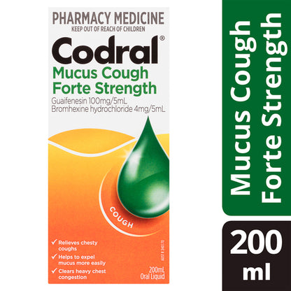 CODRAL® Mucus Cough Forte Strength 200mL