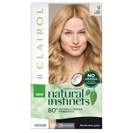 Clairol Natural Instincts 9 Light Blonde 1 Pack - GimmeNow