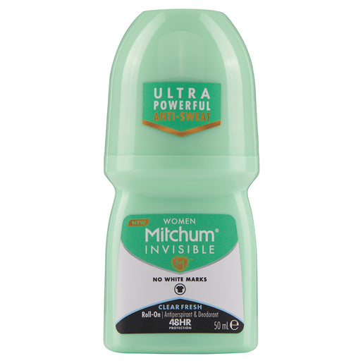 Mitchum Women Invisible Roll-On 48HR Clear Fresh 50mL
