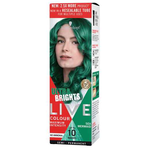 Schwarzkopf LIVE Colour Ultra Brights Sea Mermaid 75mL