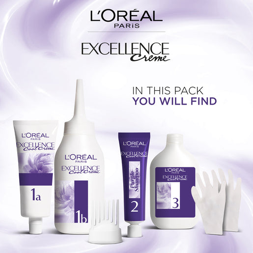 L'Oréal Paris Excellence Cool Créme 8.11 Ultra Ash Light Blonde 1 Pack