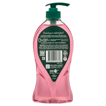 Palmolive Luminous Oils Body Wash Far North Queensland Frangipani & Coconut 750mL - GimmeNow