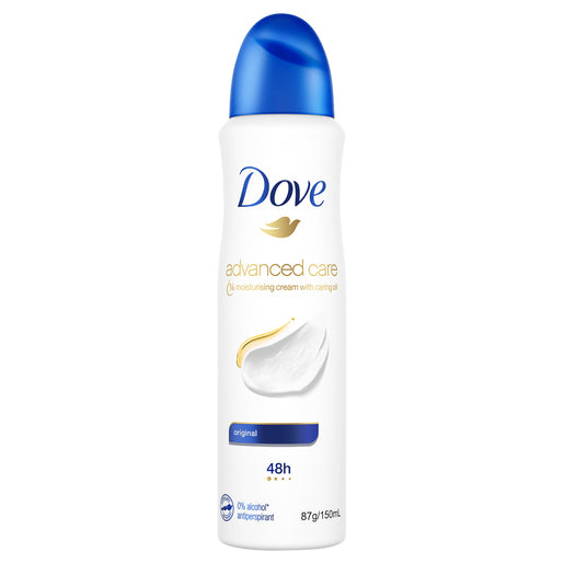 Dove Advanced Care Antiperspirant Aerosol Deodorant Original 150mL