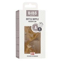 Bibs Bottle Nipple Medium Flow 2 Pack
