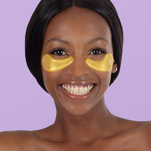 Skin Republic Gold Aquagel Biodegradable Under Eye Patches 2 Pairs - GimmeNow