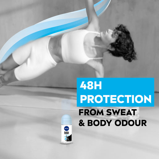 NIVEA Black & White Invisible Pure Anti-Perspirant 50mL