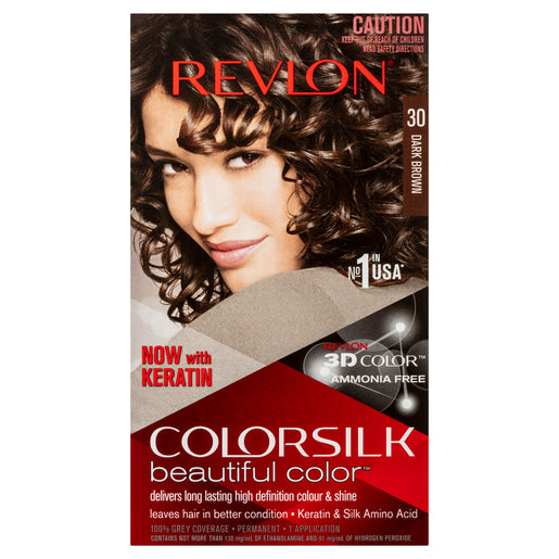 Revlon Colorsilk 30 Dark Brown 130mL - GimmeNow