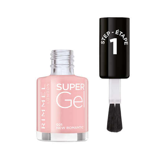 Rimmel London Super Gel Nail Polish #021 New Romantic 12mL