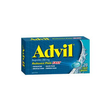 Advil Ibuprofen 200mg 20 Liquid Capsules