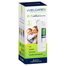 Welcare 2 in 1 Ear Thermometer 1 Each