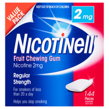 Nicotinell 2mg Fruit Gum 144 Pack