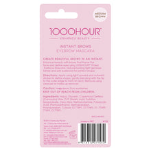 1000HOUR Instant Brows Eyebrow Mascara Medium Brown 1 Each - GimmeNow