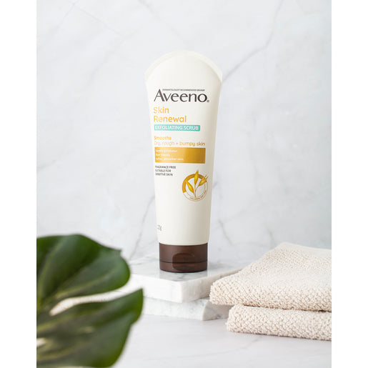Aveeno Skin Renewal Exfoliating Body Scrub 225g