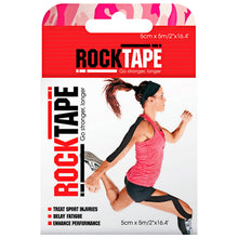 ROCKTAPE Premium Kinesiology Tape Camo Pink 5cm X 5m 1 Each