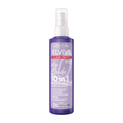 L'Oréal Paris Elvive Colour Protect Purple 10 in 1 Leave In Spray 150mL