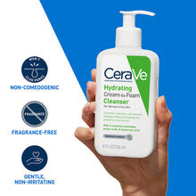 CeraVe Hydrating Cream-to-Foam Cleanser 236mL