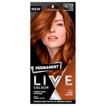 Schwarzkopf LIVE Colour Permanent 7.77 Pure Copper 1 Pack