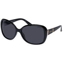 SOLARIZED Oversize 70S Black Women's Sunglasses 1 Pair