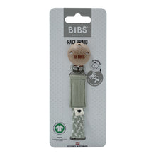 Bibs Paci Braid Sage 1 Each - GimmeNow