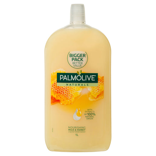 Palmolive Naturals Liquid Hand Wash Refill Milk & Honey 1 L