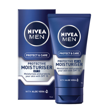 NIVEA Men Protect & Care Protective Moisturiser SPF15 75mL - GimmeNow
