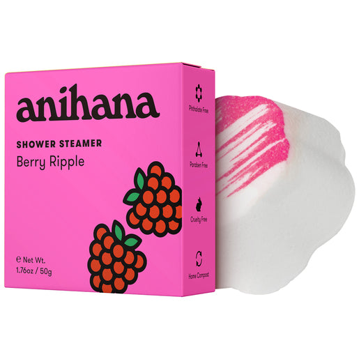 Anihana Shower Steamer Berry Ripple 50g