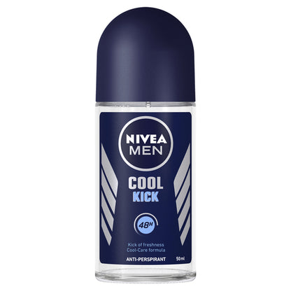 NIVEA Men Cool Kick Anti-Perspirant 50mL - GimmeNow
