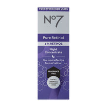 No7 1% Pure Retinol Night Concentrate 30mL