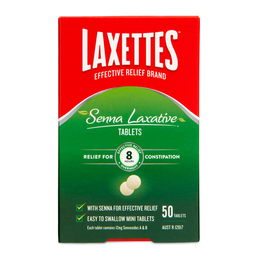 Laxettes Senna Laxative 50 Tablets