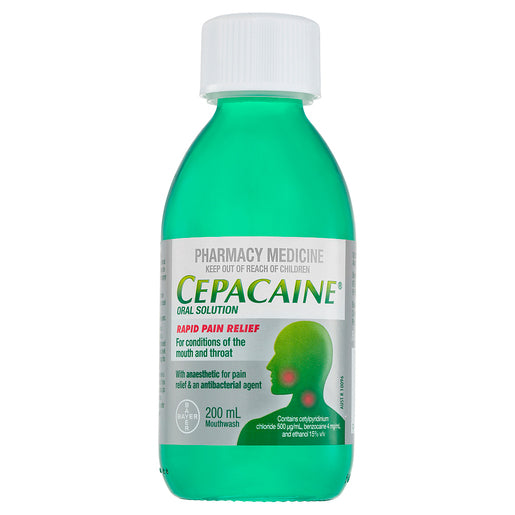Cepacaine Oral Solution 200mL
