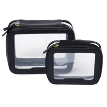 MP Cosmetics Transparent Black 2 Piece Set