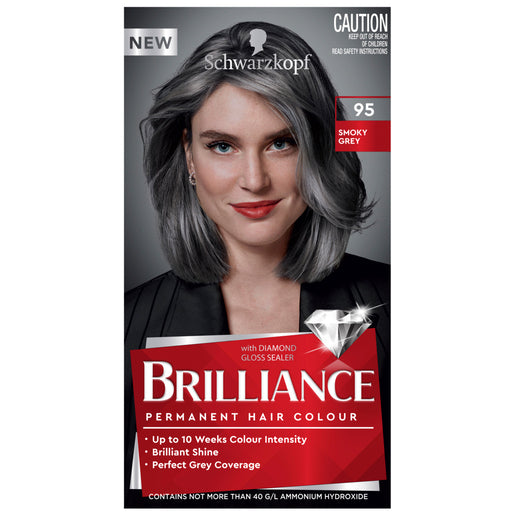 Schwarzkopf Brilliance 95 Smoky Grey 1 Pack - GimmeNow