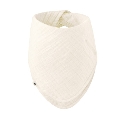 Bibs Bandana Bib Organic Cotton Ivory 1 Each - GimmeNow