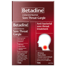 Betadine Concentrated Sore Throat Gargle 15mL - GimmeNow