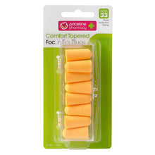 Priceline Comfort Tapered Foam Ear Plugs 4 Pairs