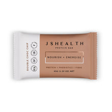 JSHealth Protein Bar Nourish + Energise Double Choc Chip 45g - GimmeNow