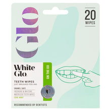 White Glo Waterless Teeth Wipes 20 Wipes - GimmeNow