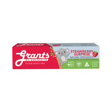 Grants Strawberry Surprise Kids Natural Toothpaste 75g