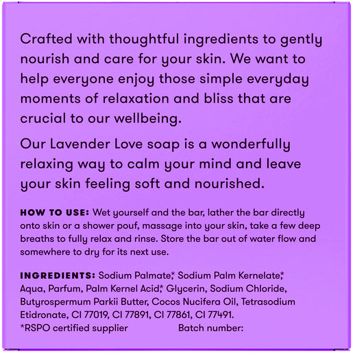 Anihana Feel-Good Soap Lavender Love 120g