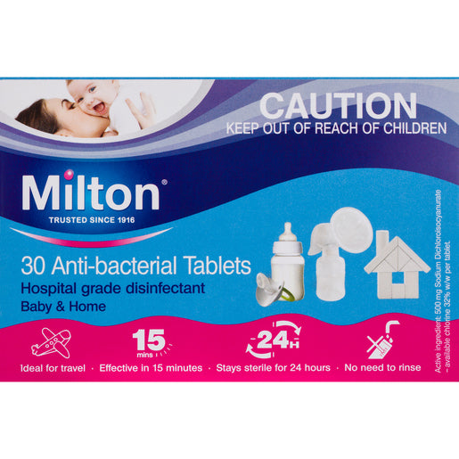 Milton Antibacterial Tablets 30 Tablets