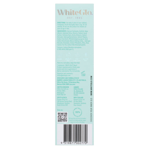 White Glo Express White Whitening Toothpaste 115g - GimmeNow