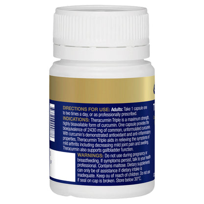BIOCEUTICALS Theracurmin Triple 30 Capsules