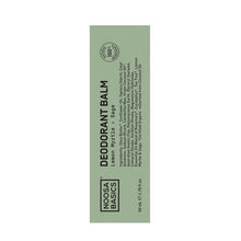 NOOSA BASICS Deodorant Balm Lemon Myrtle + White Sage 50mL