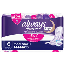 Always Discreet Maxi Night Pad 6 Pack