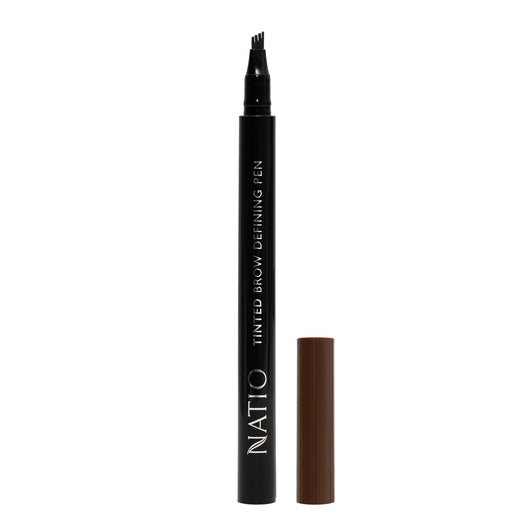Natio Tinted Brow Defining Pen Dark Brown 0.6mL
